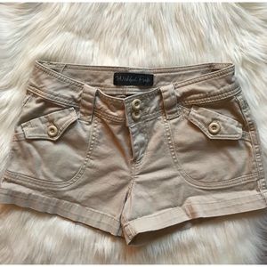 Khaki shorts